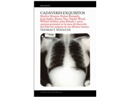 Livro Cadaveres Exquisitos de Thomas Noguchi (Espanhol)