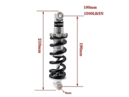 2026 amortecedor Traseiro para 47cc 49cc Super Minimoto Atv Quad Scooter Elétrico Pocket Bike 100 125 150