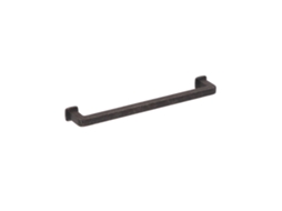 Puxador para Móveis HARDWAREXCHANGE em Zamac com 160mm de distância central, ferro preto vintage, conjunto de 6