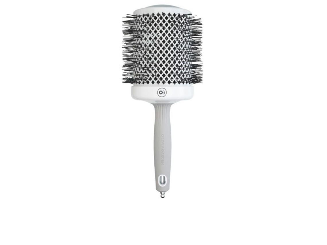 Escovas Expert Blowout "brilho" Branco e Cinza 80 Mm 1 U