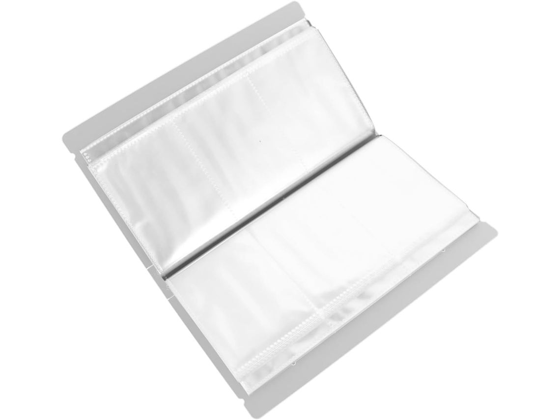 Zerodeko Album De Cartes Postales En Pp Blanc Visibilité Pour Ranger Billets D'avion Et Souvenirs