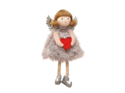 Laxiscreed Colar De Anjo Com Pingente, Presente De Coração Para Natal, Namorados, Mãe E Garota