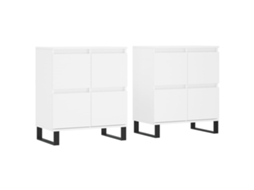 Sideboard, Sideboards Vidaxl Branco Madeira Processada (n/a)