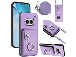 Porta-cartões Organ, Capa Para Celular Com Anel E Cordão Longo Para Nothing Phone 2a