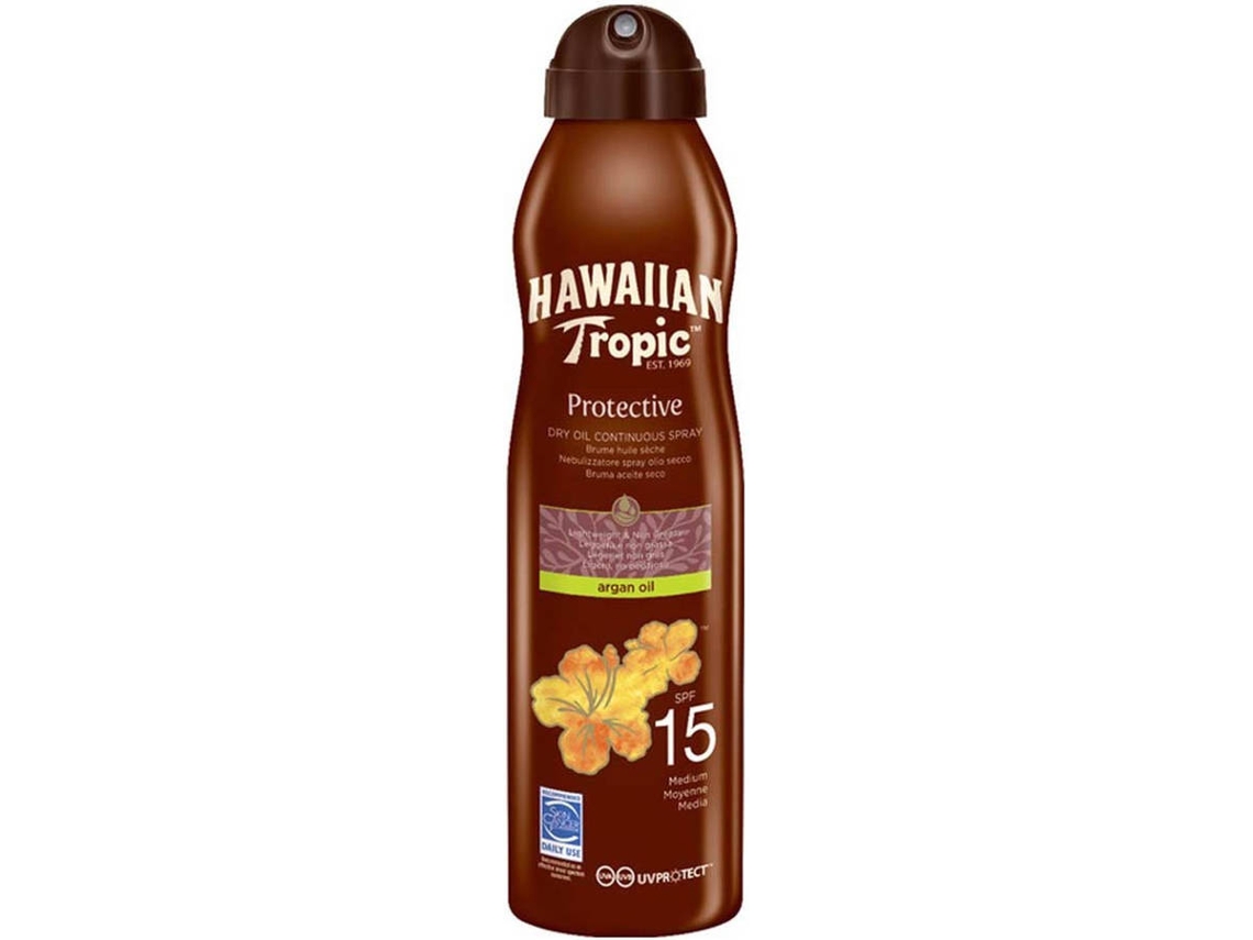 Óleo Bronzeador HAWAIIAN TROPIC Sensitive (177 ml)