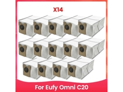 14 Peças Para Aspirador De Pó Omini C20, Acessórios Para Robôs De Varredura, Escova Lateral Principal, Filtro Hepa, Almofadas Para Slowmoose