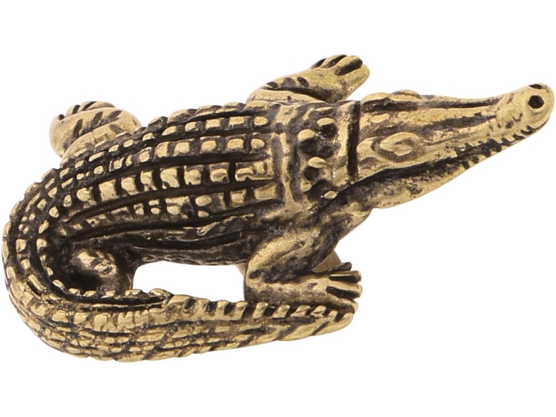 Puxadores De Latão Para Gavetas Penteadeira, Puxadores Modernos Para Móveis, Em Formato De Crocodilo, Puxadores E Botões