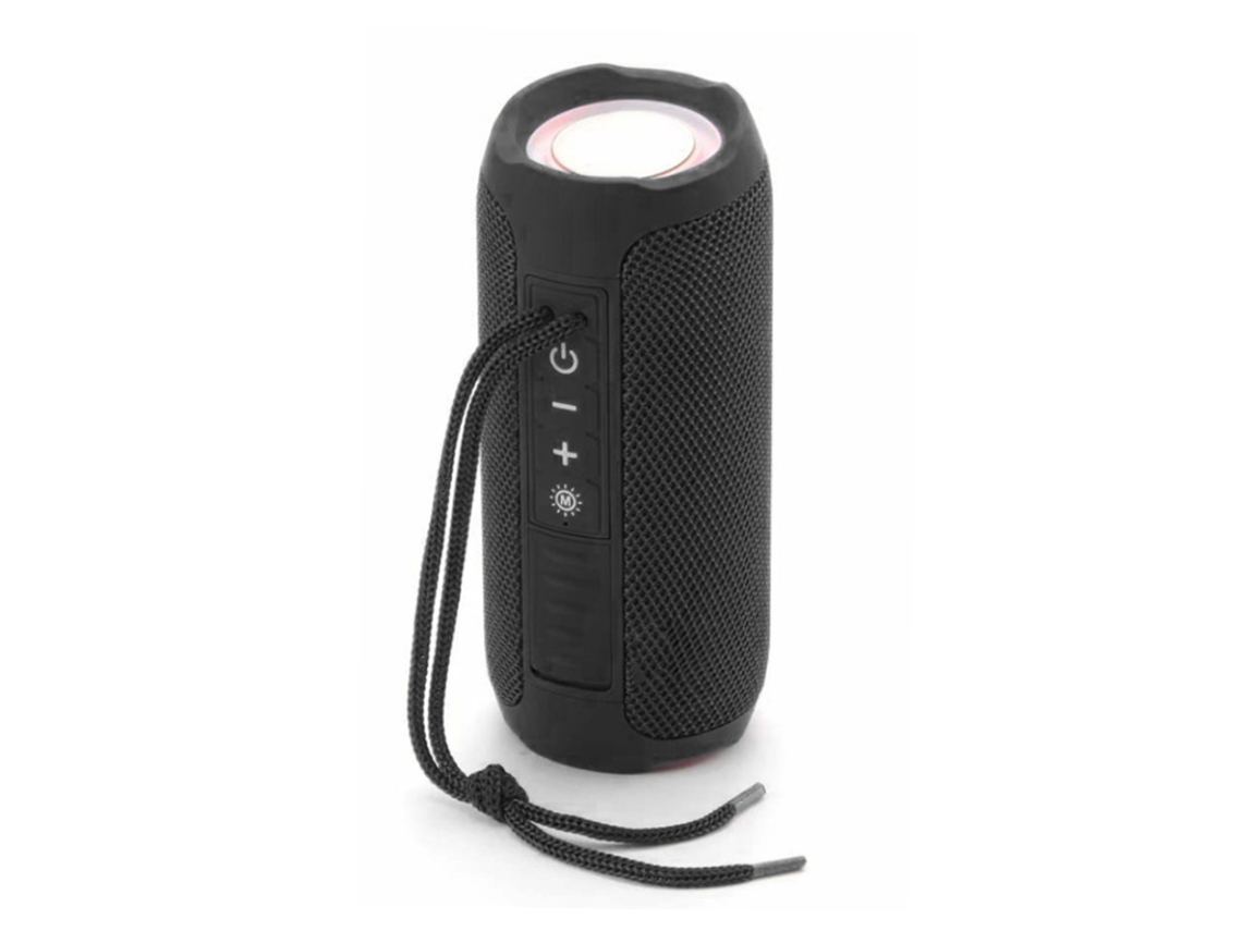 Caixa de som Bluetooth portátil com cartão LED, resistente à água | EOOCOO