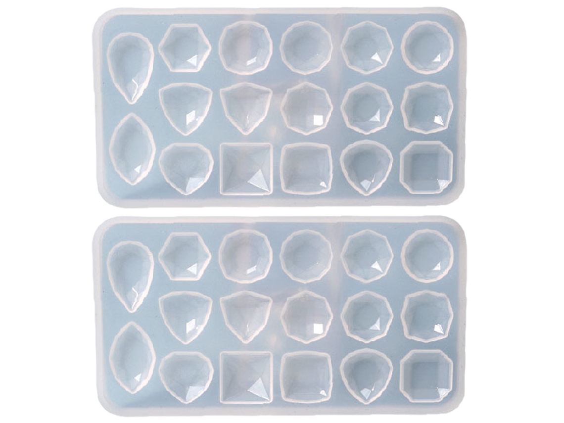 Molde Reutilizável Para Fabricação De Joias Para Artesãos, Múltiplos Usos Molde Versátil De Fundição De Silicone Para Artesanato Em Resina Epóxi, Mold