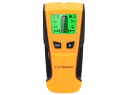 Detector de parede TH210 scanner 3 em 1 com display LCD para metal e cabos | S/MARCA