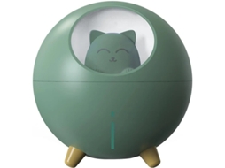 Mini Umidificador Ultrassônico Cool Mist 7 Cores Para Bebês Bestvite Verde