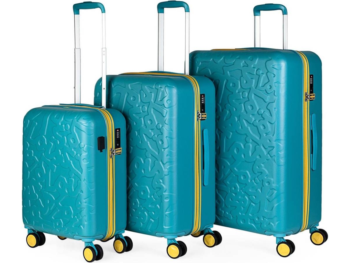 Conjunto de Malas de Viagem LOIS 171100 Azul (100 L)
