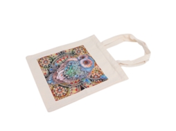Bolso Tote De Pintura De Diamantes Colorido Práctico Para Escuela Picnic Viaje Regalos Reutilizable Bb015