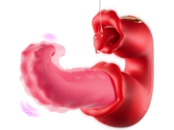 Vibrador Massageador Ponto G Língua Lambendo E Mexendo Para Estimular O Clitóris Masturbador Cuich