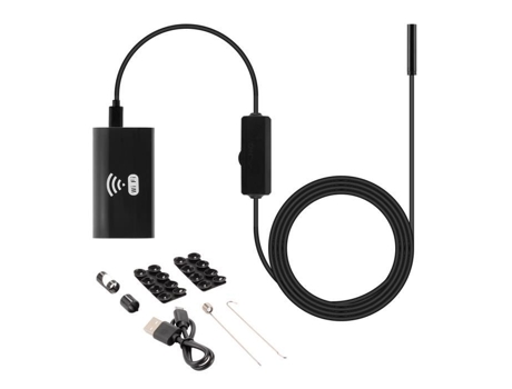 Câmera Sem Fio Endoscópica 720p Wifi Ip67 À Prova Dágua Bi1063 Xcsource