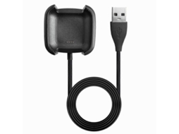 Cabo De Carregamento Usb De 100 Cm Para Relógio Inteligente Fitbit Versa 2, Compatível Com Tomada De Parede. Nostalgia88