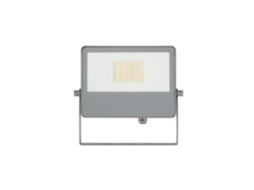 Refletor Led Sky 40w Para Exterior Beneito &amp; Faure, Tecnologia Switch 3000k-5000k, Ângulo 115º, Estrutura Em Alumínio Prateado De Alta Qualidade
