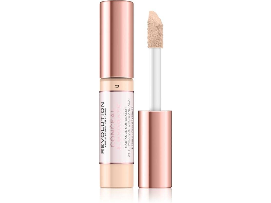 Corretor MAKEUP REVOLUTION Conceal & Hydrate Hydrating Shade