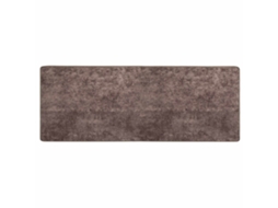 Conjunto 1 Tapete Runner Vidaxl Cinzento Poliéster (100 X 250 Cm)