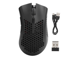Aetheria mouse Gamer Sem Fio Bm600 Rgb 2.4ghz Rechargeável Oco Ajustável Dpi 6 Botões