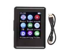 Reprodutor Mali Mp3 Bluetooth, Tela Touch 1.8