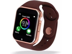 Smartwatch 1.54'' Dourado, castanho