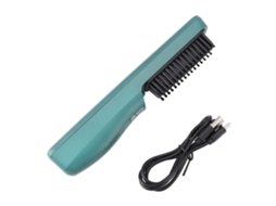 2026-peine Plancha De Pelo Inalámbrico Recargable Usb Con Iones Negativos Portátil Para Hogar Y Viaje