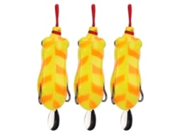 Iscas Swimbait com Marca e Gancho Duplo