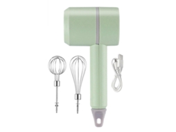 Batedeira 3 em 1 Totalmente Automática com Alimentação Usb, Batedor de Imersão para Bolos e Doces, 3 Velocidades. TAISHENGDA