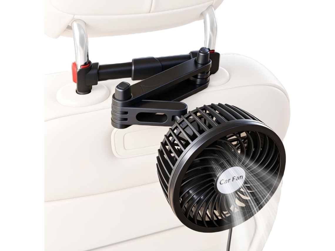 Ventiladores Para Banco Traseiro De Carro – Resfriamento Ajustável