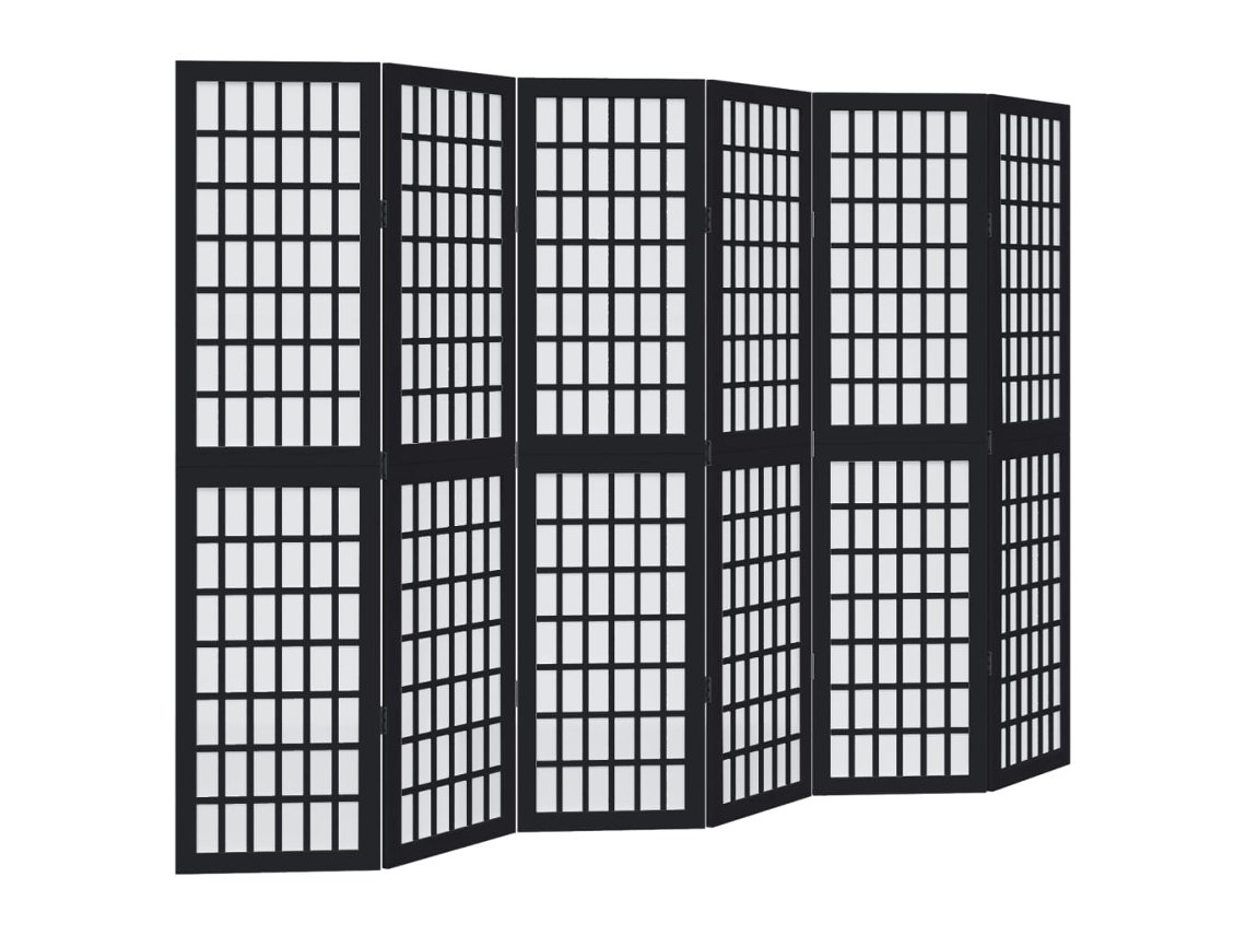 Room Divider, Room Dividers Vidaxl Preto Madeira (40 X 160 Cm)