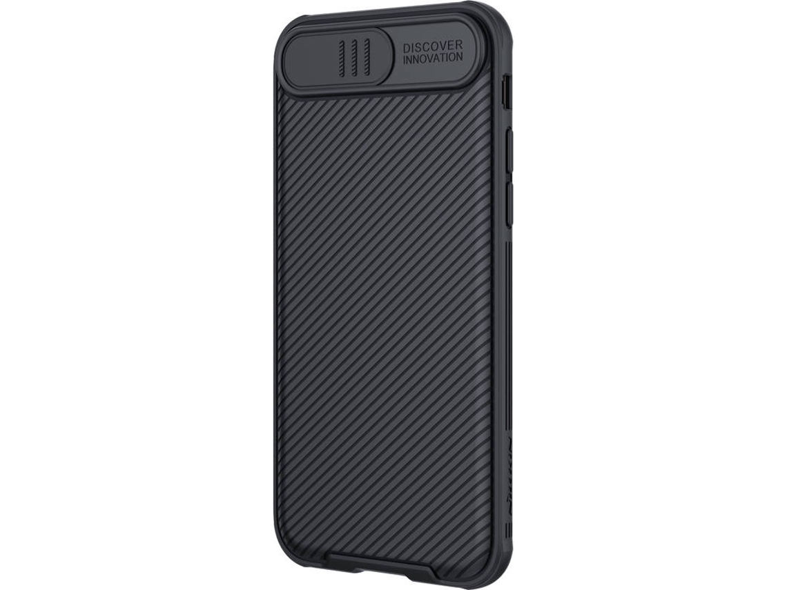 Capa iPhone SE 2020 NILLKIN Camshield Câmara Slide Preto