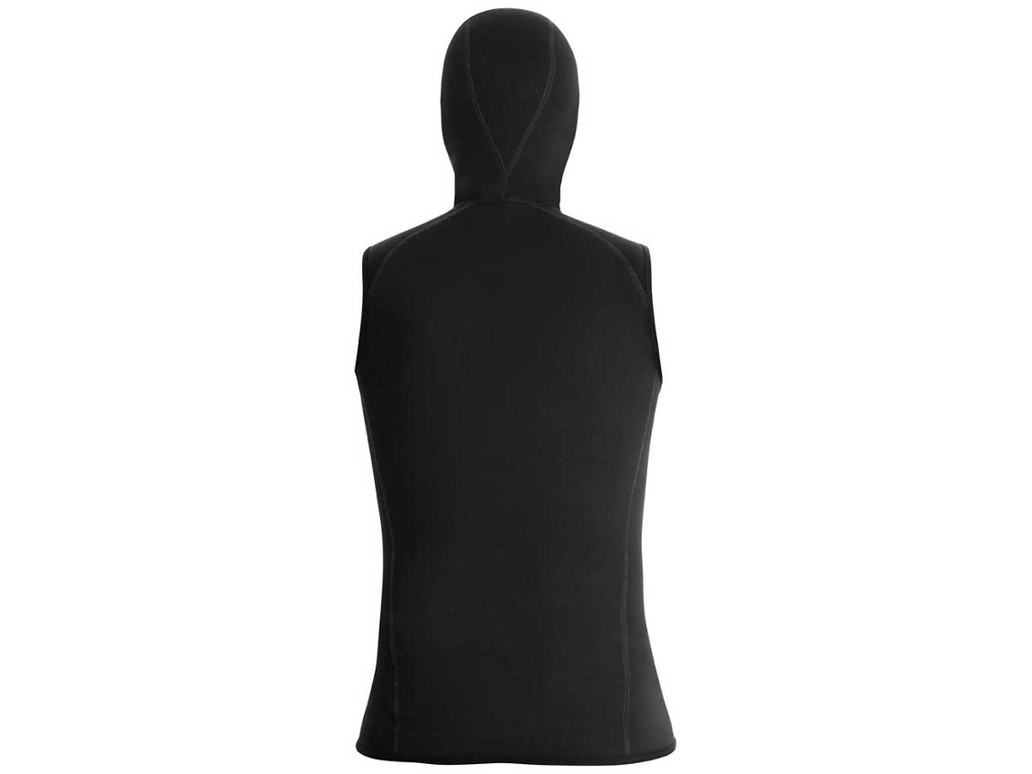 Exowear Colete com Capuz Unisex Preto Xsbare