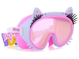 Máscara De Natação Bling2o Clawdia Óculos De Natação Infantis De Silicone Multicoloridos Com Proteção Uv