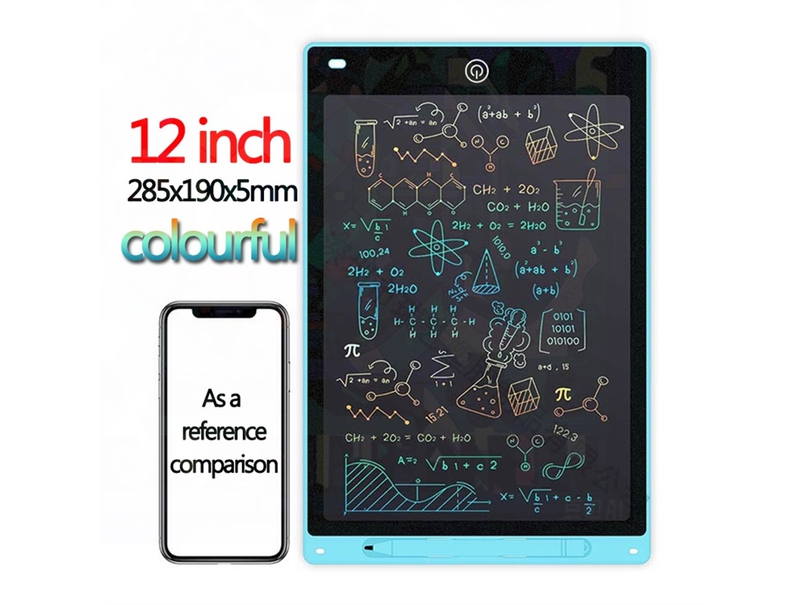 Tablets De Escrita Lcd Para Crianças Pranchetas Eletrônicas Desenho 8,5/10/12 Polegadas Estimular A Criatividade Aquaforge