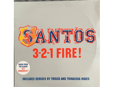 3 2 1 Fire!, Santos | Media Condition Very Good Plus | 1 X Vinyl 12, 33 ? Rpm, 45 Rpm Incentive (vg)