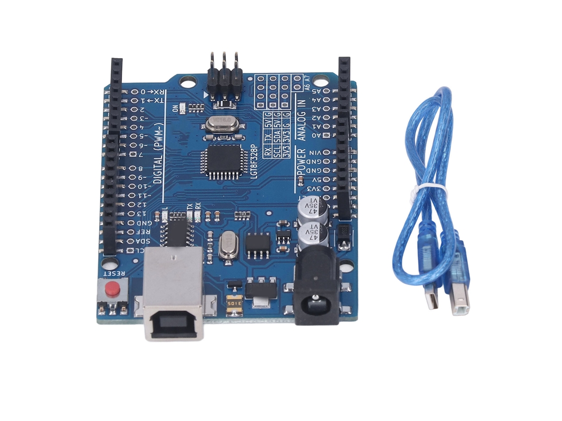 Placa De Desarrollo Lgt8f3289 Módulo De Control Con Componente Electrónico