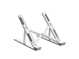 Lurelia Suporte Para Portátil Ajustável Em 7 Ângulos, Dobrável, Ergonómico, Antiderrapante, Com Ventilação, Em Liga De Alumínio