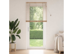 Vidaxl Cortina Veneziana Aparência De Carvalho 85 X 250 Cm 35 Mm