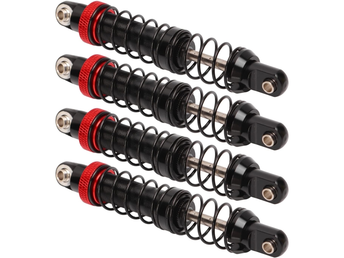 Conjunto de 4 Amortecedores Rc em Liga de Alumínio para Carros Crawler 1/10 SFUSHOS