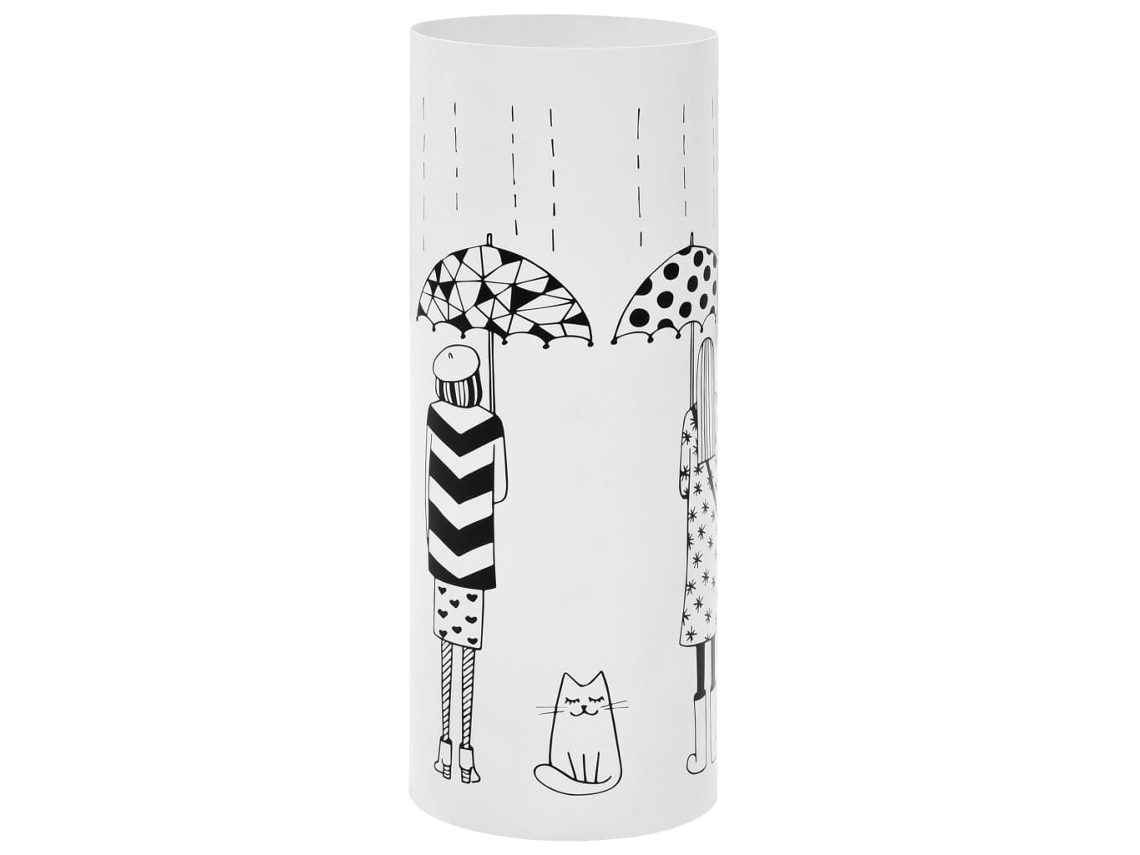 Umbrella Stand, Umbrella Stands Vidaxl Branco Aço (n/a)