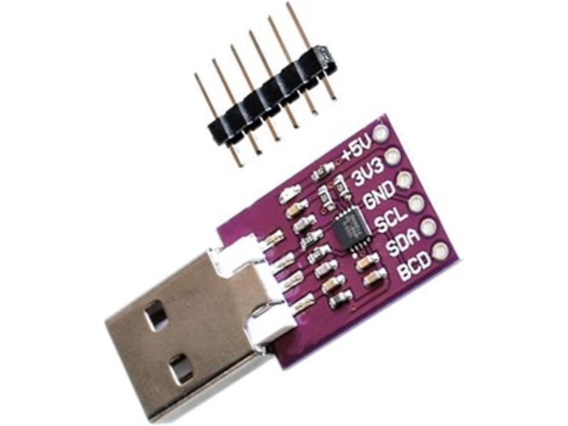 Módulo Usb I2c Ft200xd, Conversor de Portas de Entrada e Saída, Acessórios Eletrônicos, Cabo SFUSHOS
