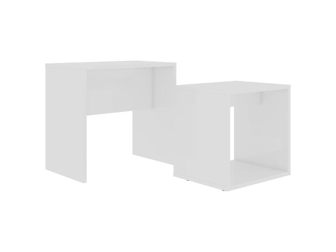Coffee Table, Coffee Tables Vidaxl Branco Madeira Processada (n/a)