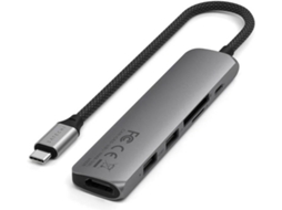 Hub SATECHI Usb-C Slim Multiportas (6 em 1