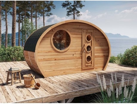 Sauna Exterior Hobbit 195 - Termomadeira