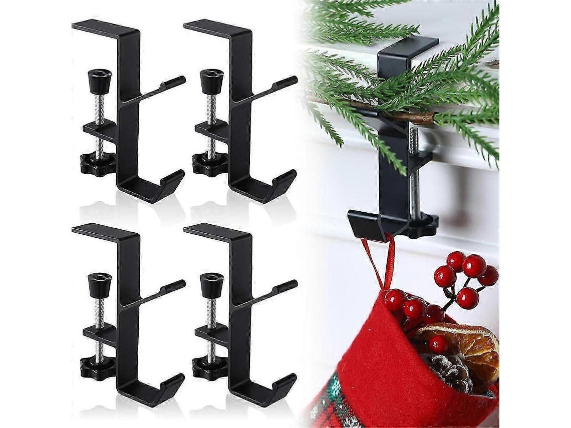 Ganchos Para Meias E Guirlandas De Lareira De Natal, Manto De Lareira, Meias De Natal De Metal, Guirlandas, Ho Olysi Shop