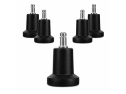 Conjunto De 5 Campainhas Para Cadeiras De Escritório Pacote Com 5 Unidades Para Reposição. Aquaforge