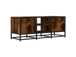 Tv Cabinet, Tv Cabinets Vidaxl Marrom Madeira Processada (n/a)