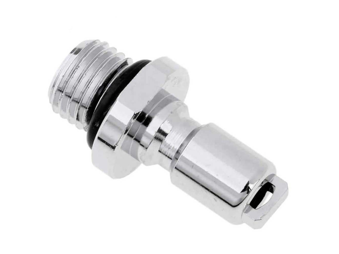 Conector para Bcd 3/8´´ Unf Macho Prateadometalsub