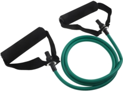 Faixa De Resistência Com Alças Em Látex Para Treinamento Força, Ioga E Exercícios Ao Ar Livre | Verde, Macia